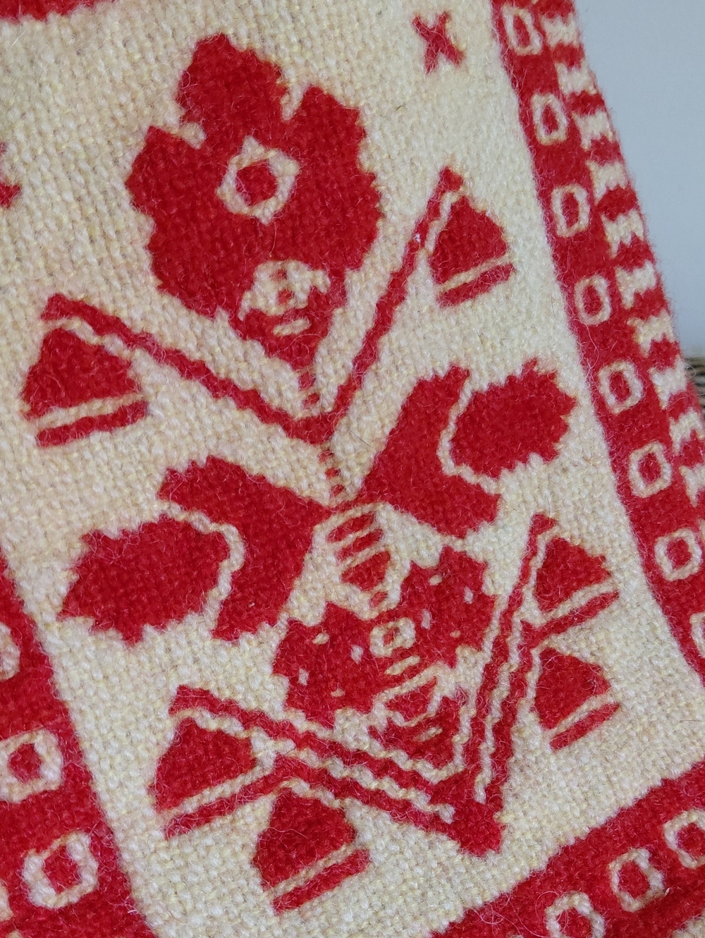 Vintage Handmade Mini Rug - Picture 3 of 8